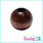 RING - CIRCLE SHAPE-WOOD-1.8MM(BROWN)